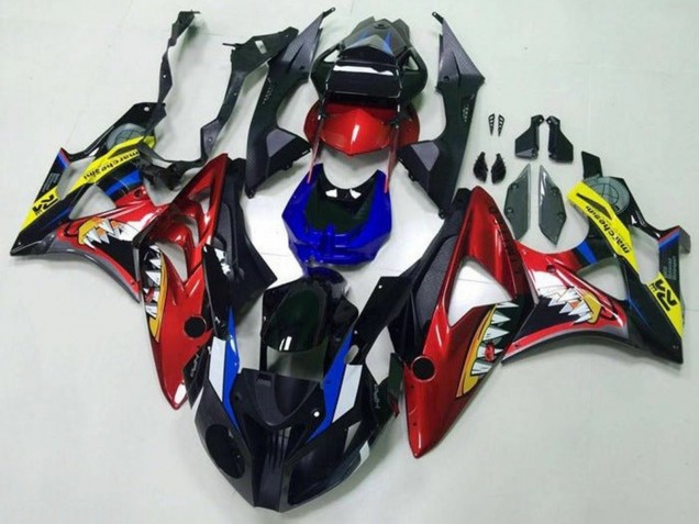 Compra Carenados Moto BMW S1000RR 2009-2014 - Rojo Azul Amarillo Negro Tiburón
