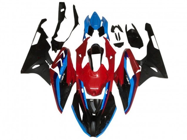 Compra Carenados Moto BMW S1000RR 2015-2016 - Rojo Azul Negro Raya