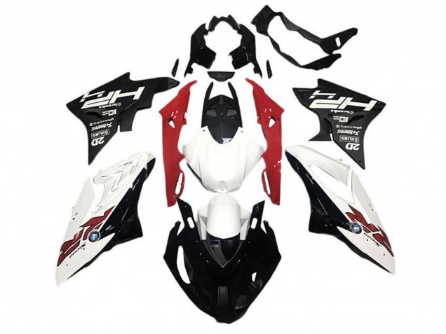 Compra Carenados Moto BMW S1000RR 2015-2016 - Blanco Rojo Negro HP RR
