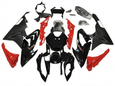 Compra Carenados Moto BMW S1000RR 2015-2016 - Negro Brillante Negro Mate Rojo