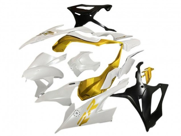 Compra Carenados Moto BMW S1000RR 2019-2022 - Blanco Oro Negro Mate