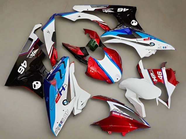 Compra Carenados Moto BMW S1000RR 2019-2022 - Blanco Rojo Azul HP