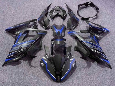 Compra Carenados Moto BMW S1000RR 2019-2022 - Negro Mate Azul Blanco Raya