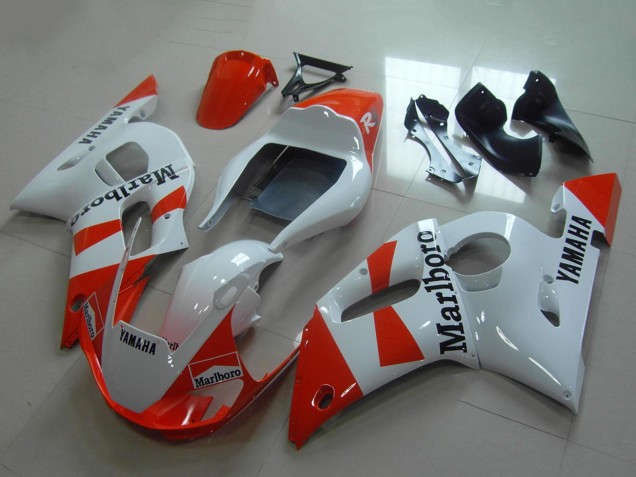 Compra Carenados Moto Yamaha YZF R6 1998-2002 - Blanco Rojo Marlboro