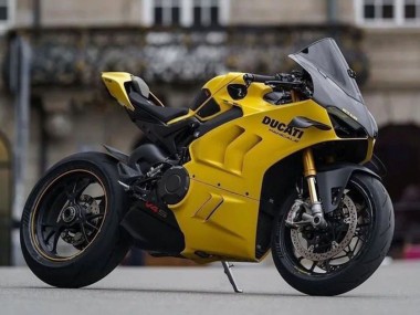 Compra Carenados Moto Ducati Panigale V4 V4S 2022-2024 - Amarillo Negro