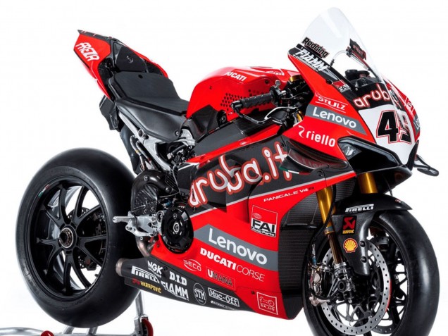 Compra Carenados Moto Ducati Panigale V4 V4S 2018-2019 - Rojo Negro Blanco Aruba