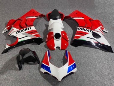 Compra Carenados Moto Ducati Panigale V4 V4S 2020-2021 - Blanco Rojo Azul Negro Brillante