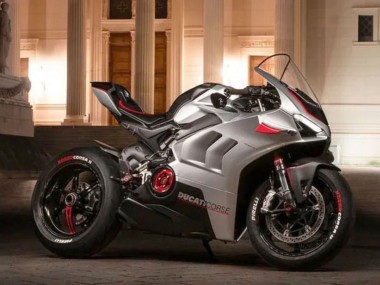 Compra Carenados Moto Ducati Panigale V4 V4S 2020-2021 - Plata Rojo Negro