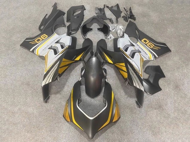 Compra Carenados Moto Ducati Panigale V4 V4S 2020-2021 - Blanco Oro Negro Mate
