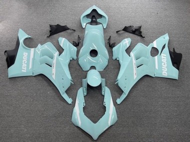 Compra Carenados Moto Ducati Panigale V4 V4S 2020-2021 - Azul Claro Blanco