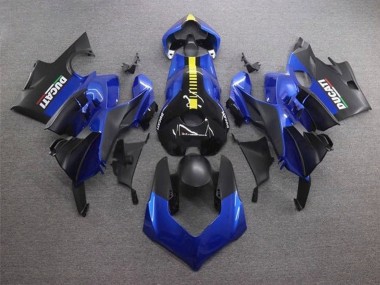 Compra Carenados Moto Ducati Panigale V4 V4S 2020-2021 - Azul Amarillo Negro Mate