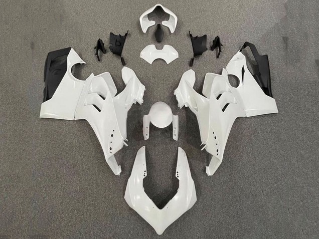 Compra Carenados Moto Ducati Panigale V4 V4S 2020-2021 - Blanco Perla Negro Brillante