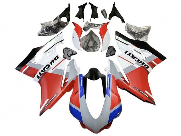 Compra Carenados Moto Ducati 959/1299 2015-2020 - Blanco Rojo Azul Negro Mate