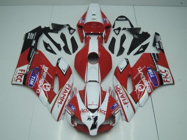 Compra Carenados Moto Honda CBR1000RR 2004-2005 - Blanco Rojo Azul Negro Fiamm Ficc 7