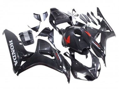 Compra Carenados Moto Honda CBR1000RR 2006-2007 - Falso FibraCarbono Rojo Blanco