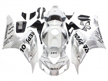 Compra Carenados Moto Honda CBR1000RR 2006-2007 - Blanco Plata Negro Repsol