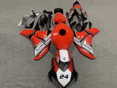 Compra Carenados Moto Honda CBR1000RR 2008-2011 - Rojo Blanco Negro Brillante 24