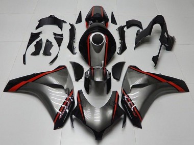 Compra Carenados Moto Honda CBR1000RR 2008-2011 - Gris Rojo Negro Brillante Raya