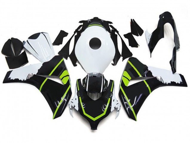 Compra Carenados Moto Honda CBR1000RR 2008-2011 - Blanco Verde Negro Brillante