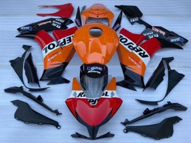 Compra Carenado Moto Honda CBR1000RR 2012-2016 - Naranja Blanco Rojo Negro Brillante Repsol