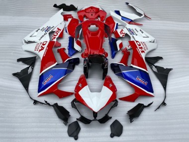 Compra Carenados Moto Honda CBR1000RR 2017-2023 - Blanco Rojo Azul HRC