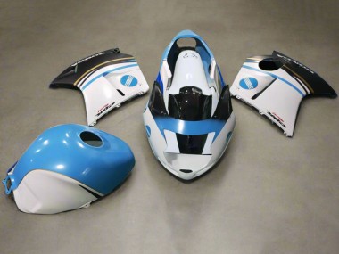 Compra Carenados Moto Honda CBR1100XX Blackbird 1996-2007 - Blanco Azul Negro Konica Minolta