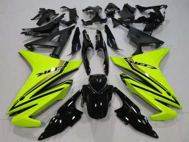 Compra Carenados Moto Honda CBR500R 2013-2015 - Neon Amarillo Negro Brillante