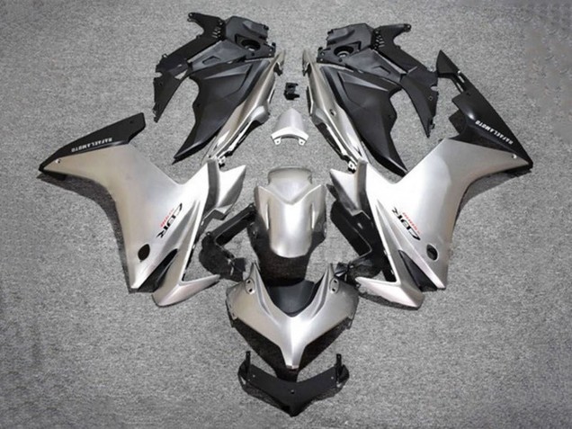 Compra Carenados Moto Honda CBR500R 2013-2015 - Plata Negro Mate