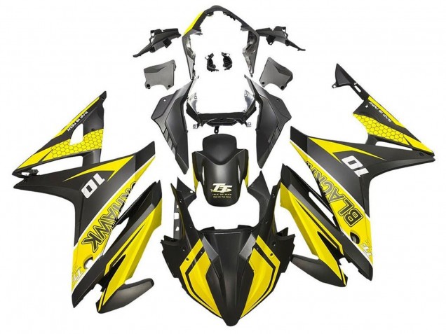 Compra Carenados Moto Honda CBR500R 2016-2018 - Amarillo Negro Mate