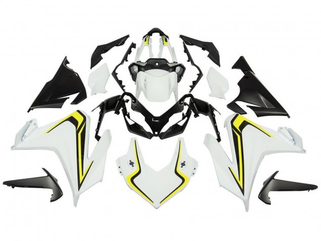 Compra Carenados Moto Honda CBR500R 2019-2021 - Blanco Amarillo Negro