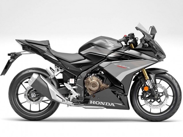 Compra Carenados Moto Honda CBR500R 2019-2021 - Plata Negro Mate