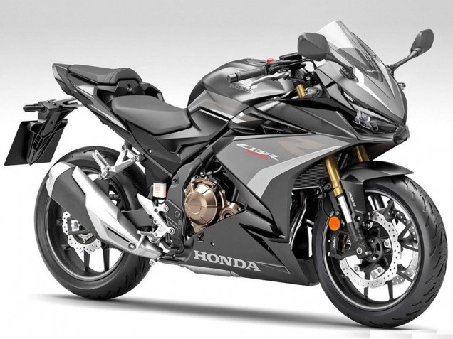 Compra Carenados Moto Honda CBR500R 2019-2021 - Plata Negro Mate