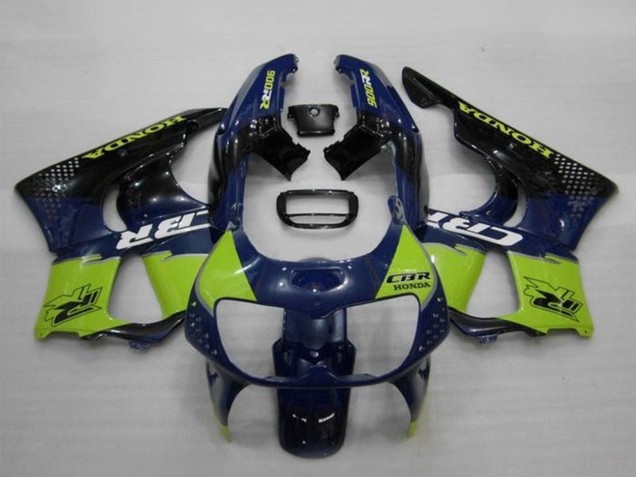 Compra Carenados Moto Honda CBR900RR 893 1994-1995 - Azul Verde Negro Brillante