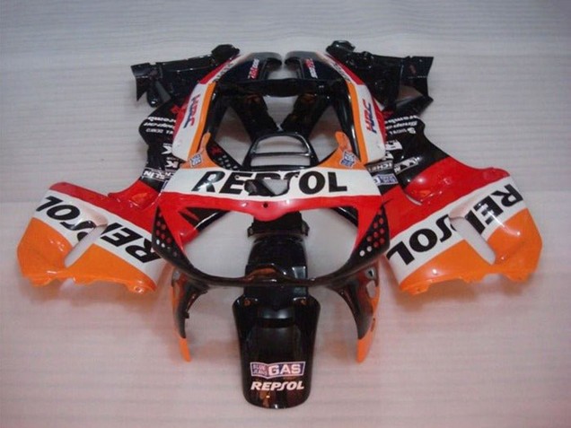 Compra Carenados Moto Honda CBR900RR 893 1994-1995 - Naranja Blanco Rojo Negro Brillante Repsol