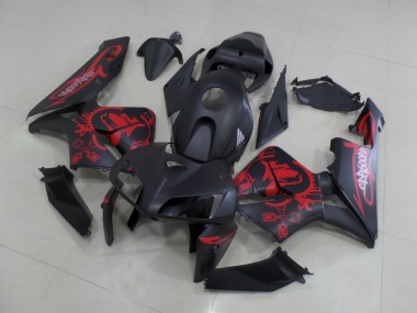 Compra Carenados Moto Honda CBR600RR 2005-2006 - Negro Mate Rojo Mate Gear