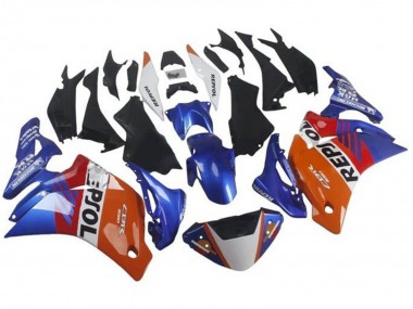 Compra Carenados Moto Honda CBR250RR 2011-2015 - Naranja Blanco Rojo Azul Repsol
