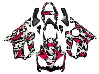 Compra Carenados Moto Honda CBR600 F4i 2001-2003 - Negro Rojo Gris Camouflage