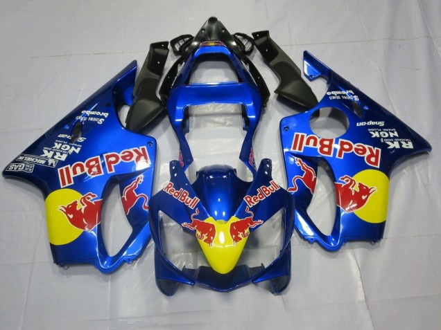 Compra Carenados Moto Honda CBR600 F4i 2001-2003 - Azul Amarillo Rojo Bull