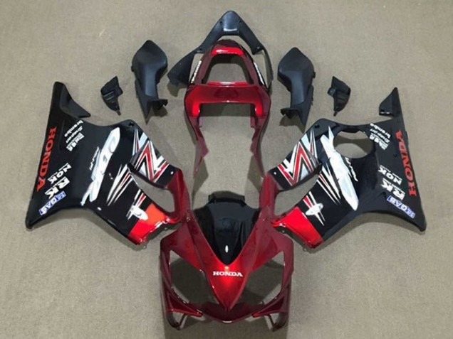 Compra Carenados Moto Honda CBR600 F4i 2001-2003 - Rojo Caramelo Negro Brillante