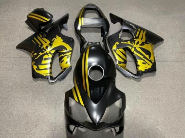Compra Carenados Moto Honda CBR600 F4i 2001-2003 - Oro Negro Mate Cráneo