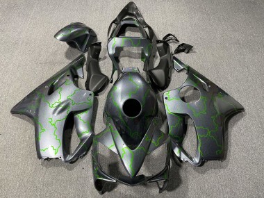 Compra Carenados Moto Honda CBR600 F4i 2001-2003 - Plata Verde Iluminación