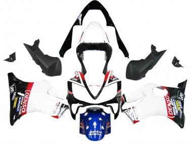 Compra Carenados Moto Honda CBR600 F4i 2001-2003 - Blanco Azul Rojo Negro Brillante DENSO Star