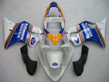 Compra Carenados Moto Honda CBR600 F4i 2001-2003 - Amarillo Blanco Azul Rothmans