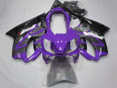 Compra Carenados Moto Honda CBR600 F4i 2004-2007 - Púrpura Gris Negro Brillante