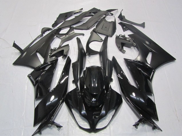 Compra Carenados Moto Kawasaki ZX6R 2007-2008 - Negro Brillante Negro Mate