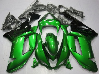 Compra Carenados Moto Kawasaki ZX6R 2007-2008 - Verde Negro