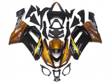 Compra Carenados Moto Kawasaki ZX6R 2007-2008 - Oro Negro Elf