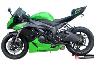 Compra Carenados Moto Kawasaki ZX6R 2009-2012 - Verde Negro Mate