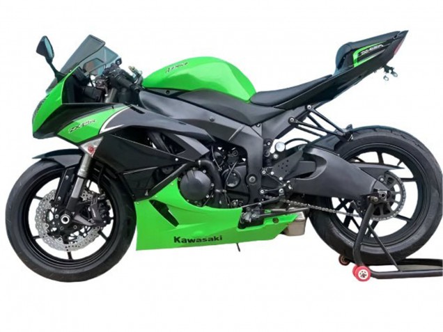 Compra Carenados Moto Kawasaki ZX6R 2009-2012 - Verde Negro Mate