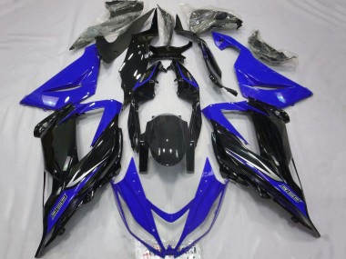 Compra Carenados Moto Kawasaki ZX6R 2013-2018 - Azul Negro Brillante